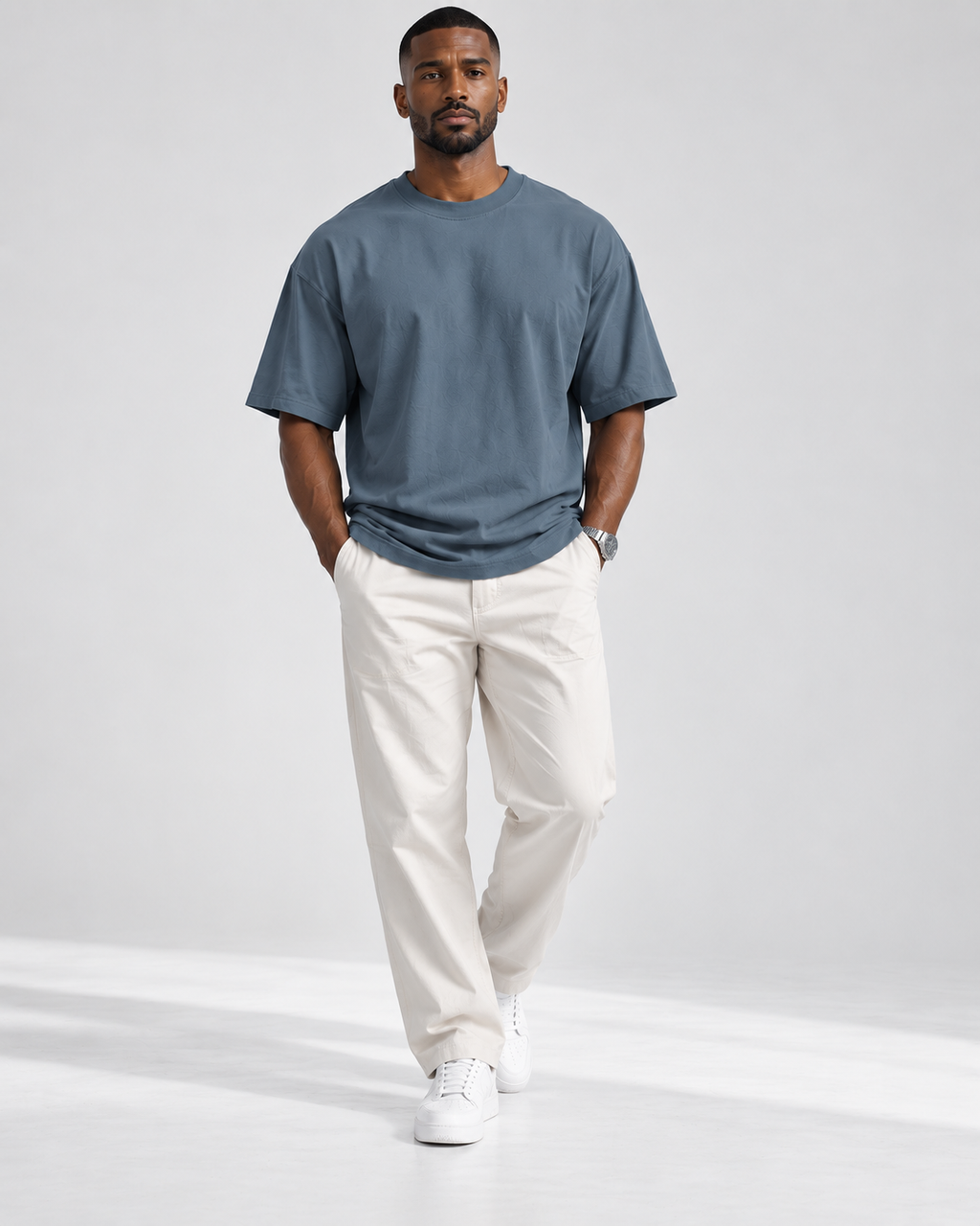 Blue Stone Oversize Tee