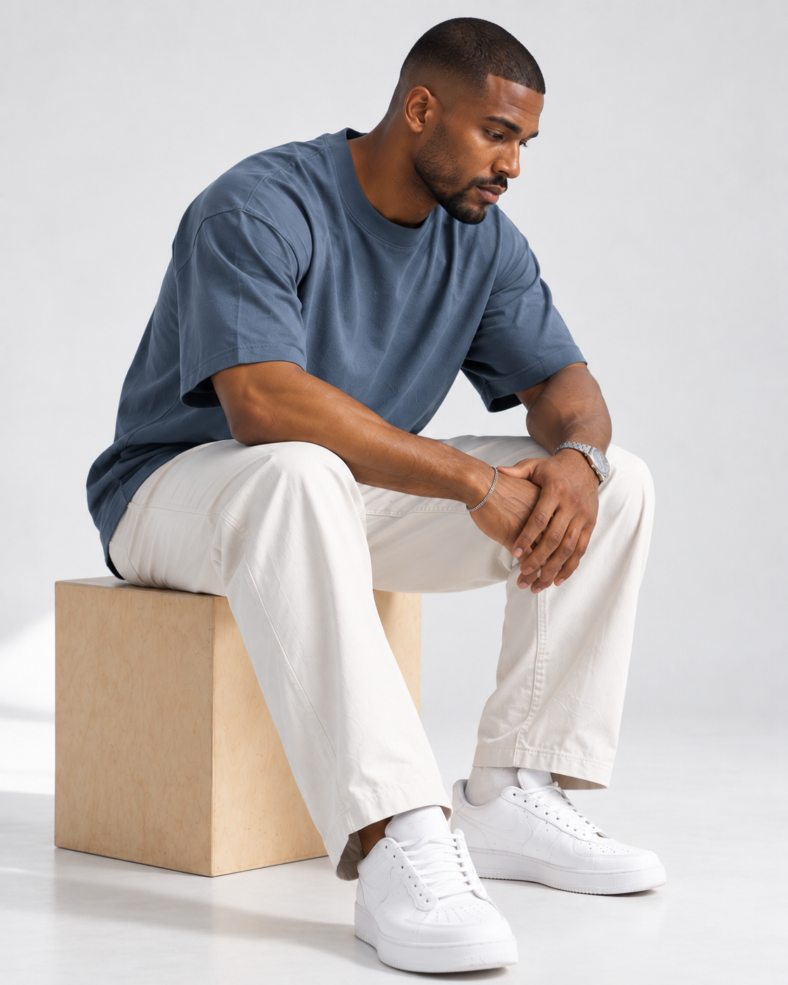 Blue Stone Oversize Tee