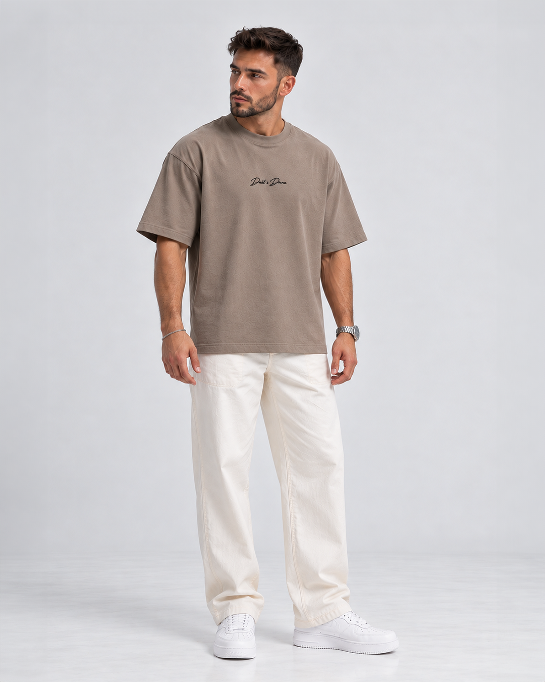 Sand Oversize Tee
