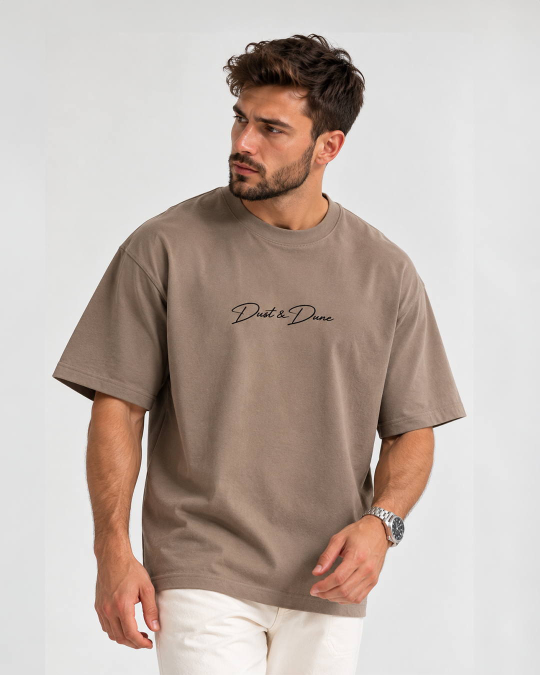 Sand Oversize Tee