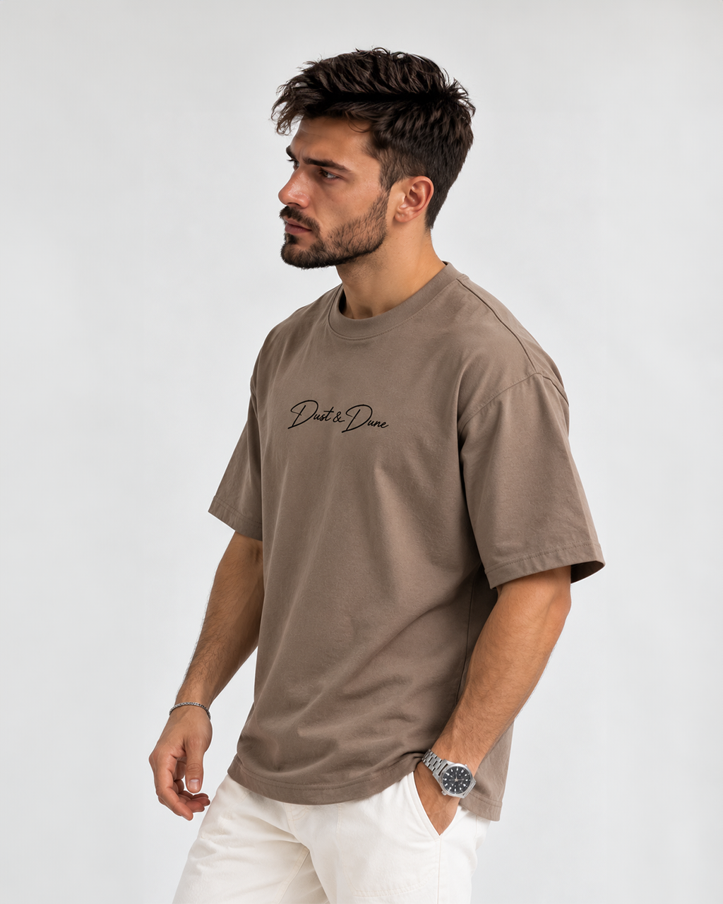 Sand Oversize Tee